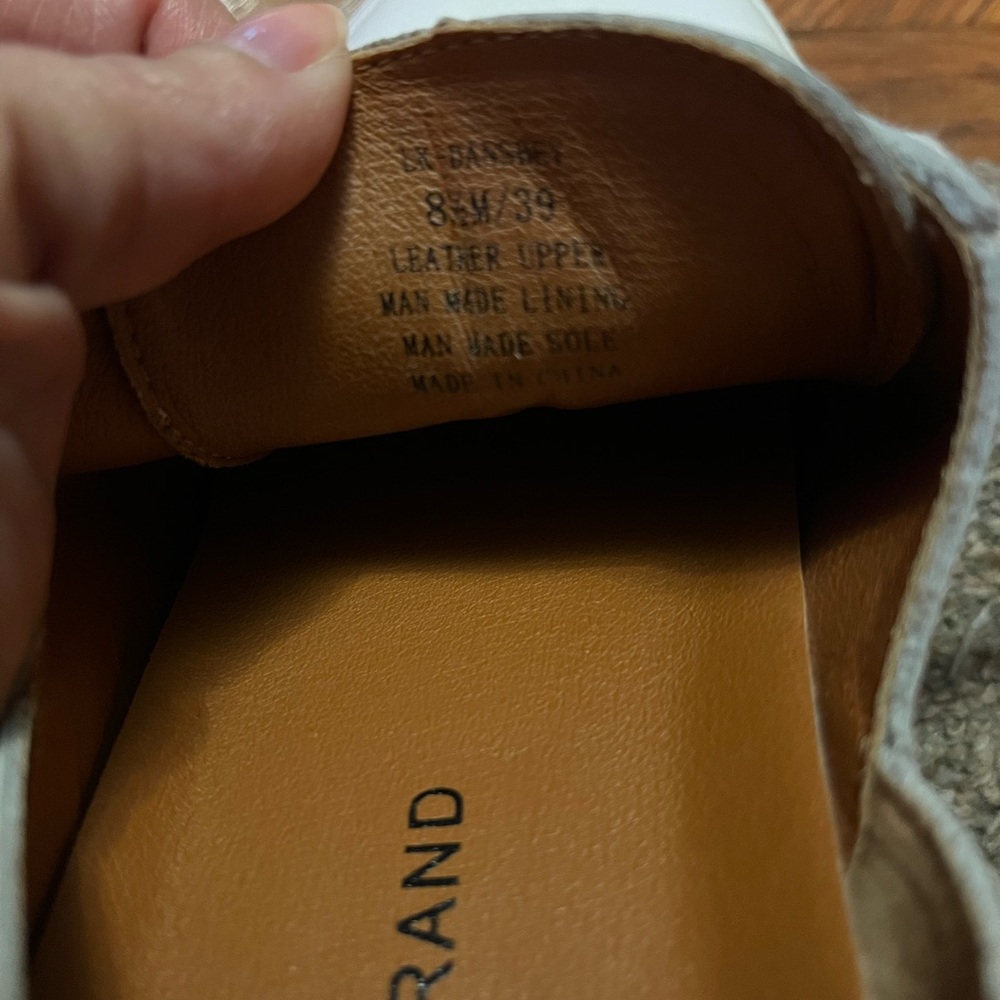 Lucky Brand Classic White Lace-Up Sneakers - Picture 4 of 5